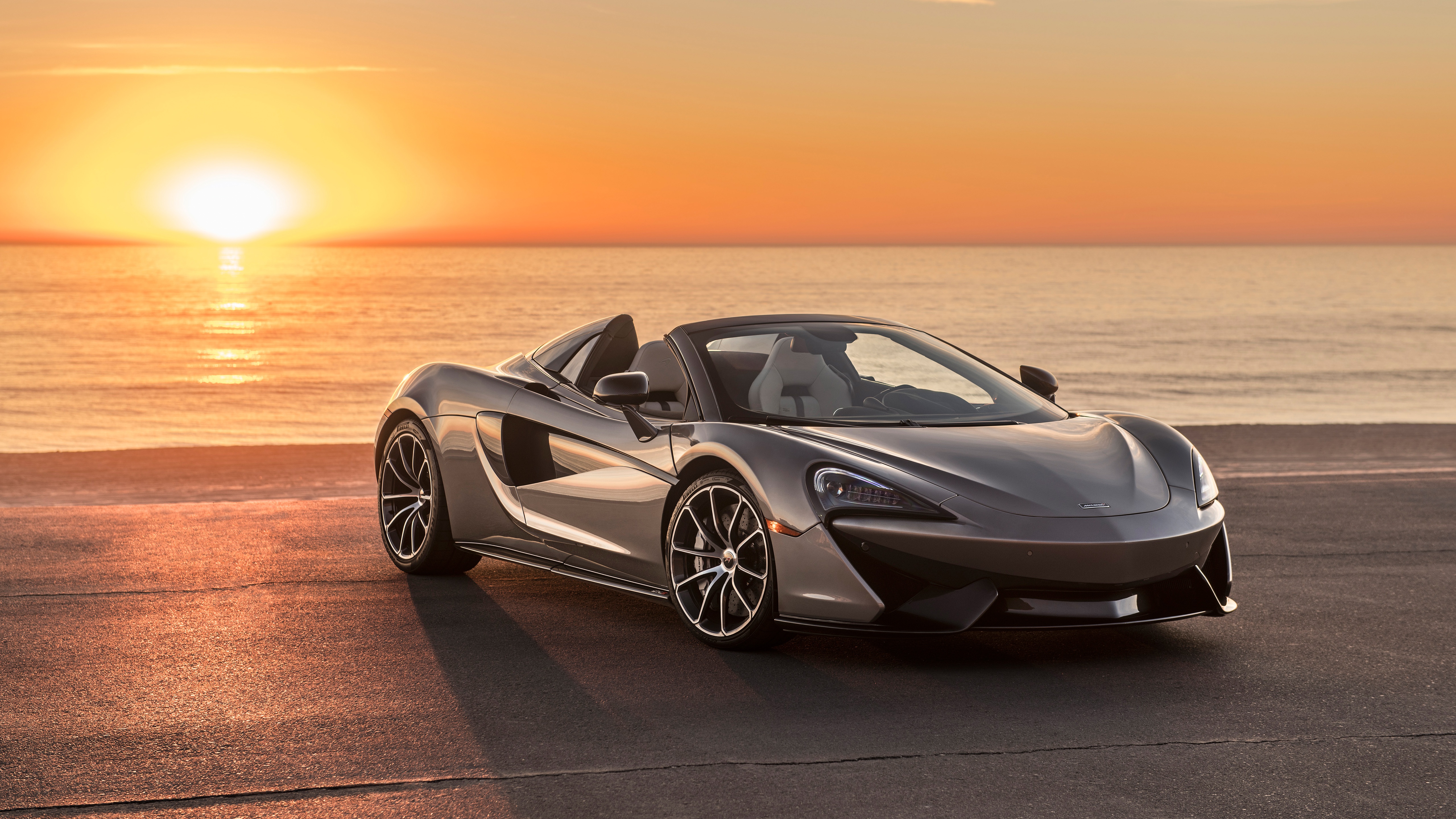 Download Car Supercar Vehicle McLaren 570S Spider HD Wallpaper