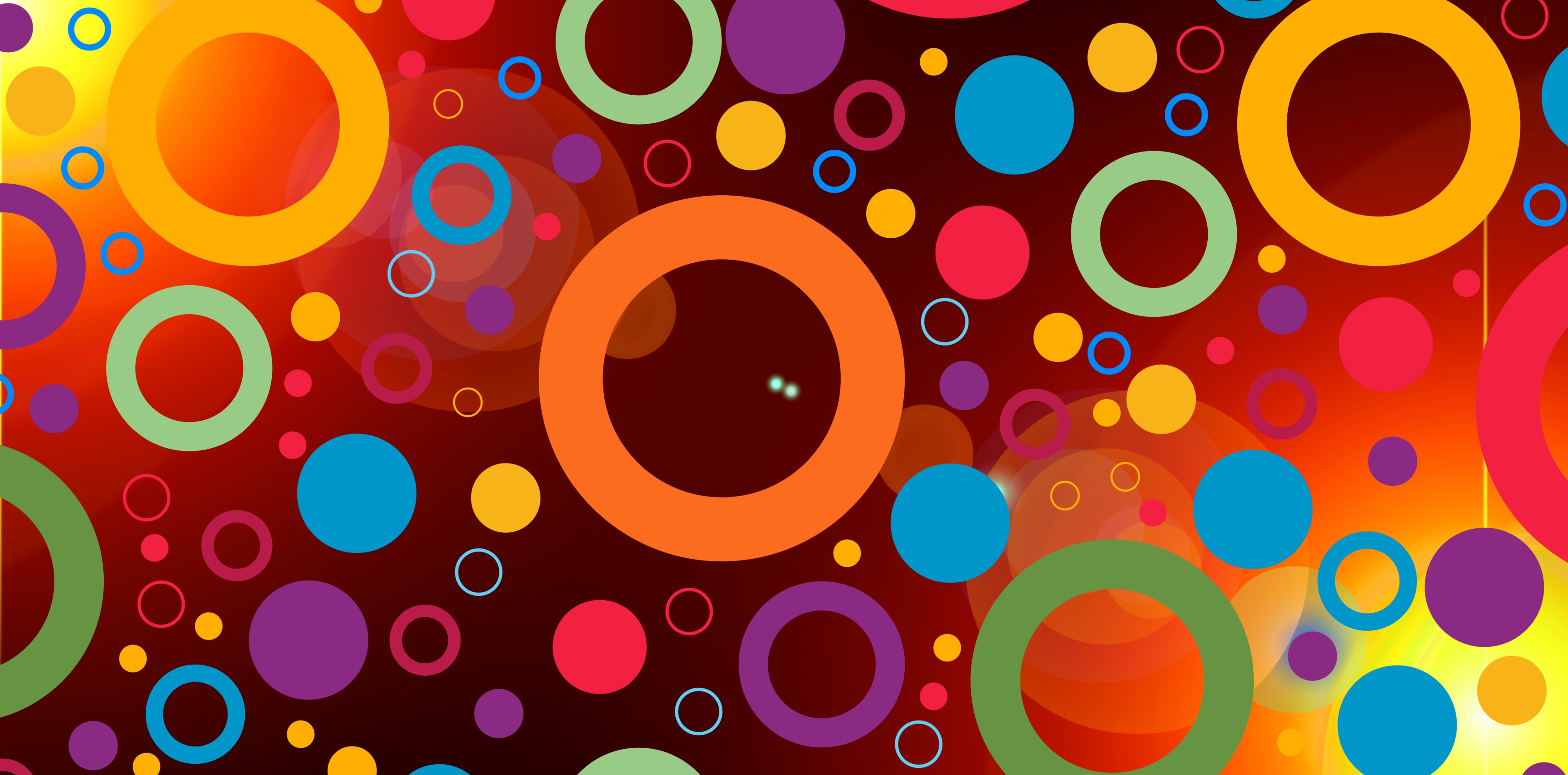 Circle HD Wallpaper Background Image 3508x1734 ID922871