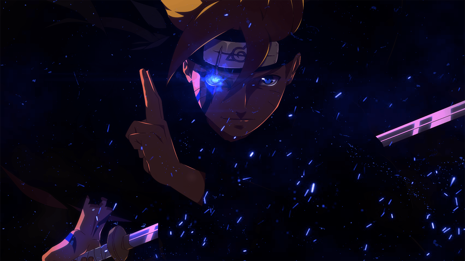 Boruto Uzumaki Anime Wallpaper with Sword HD
