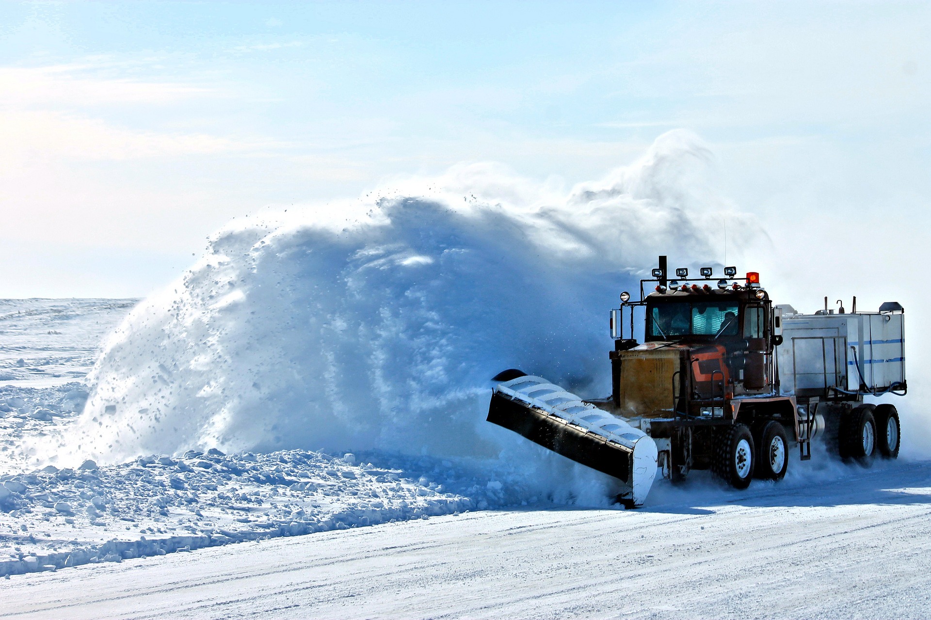 Download Winter Vehicle Snowplow HD Wallpaper by Skentophyte