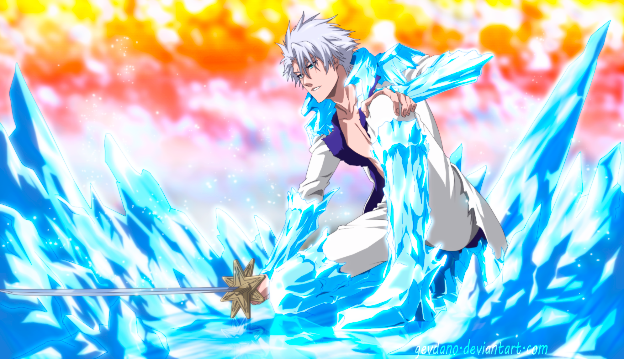 Hitsugaya Toshiro Grown Up