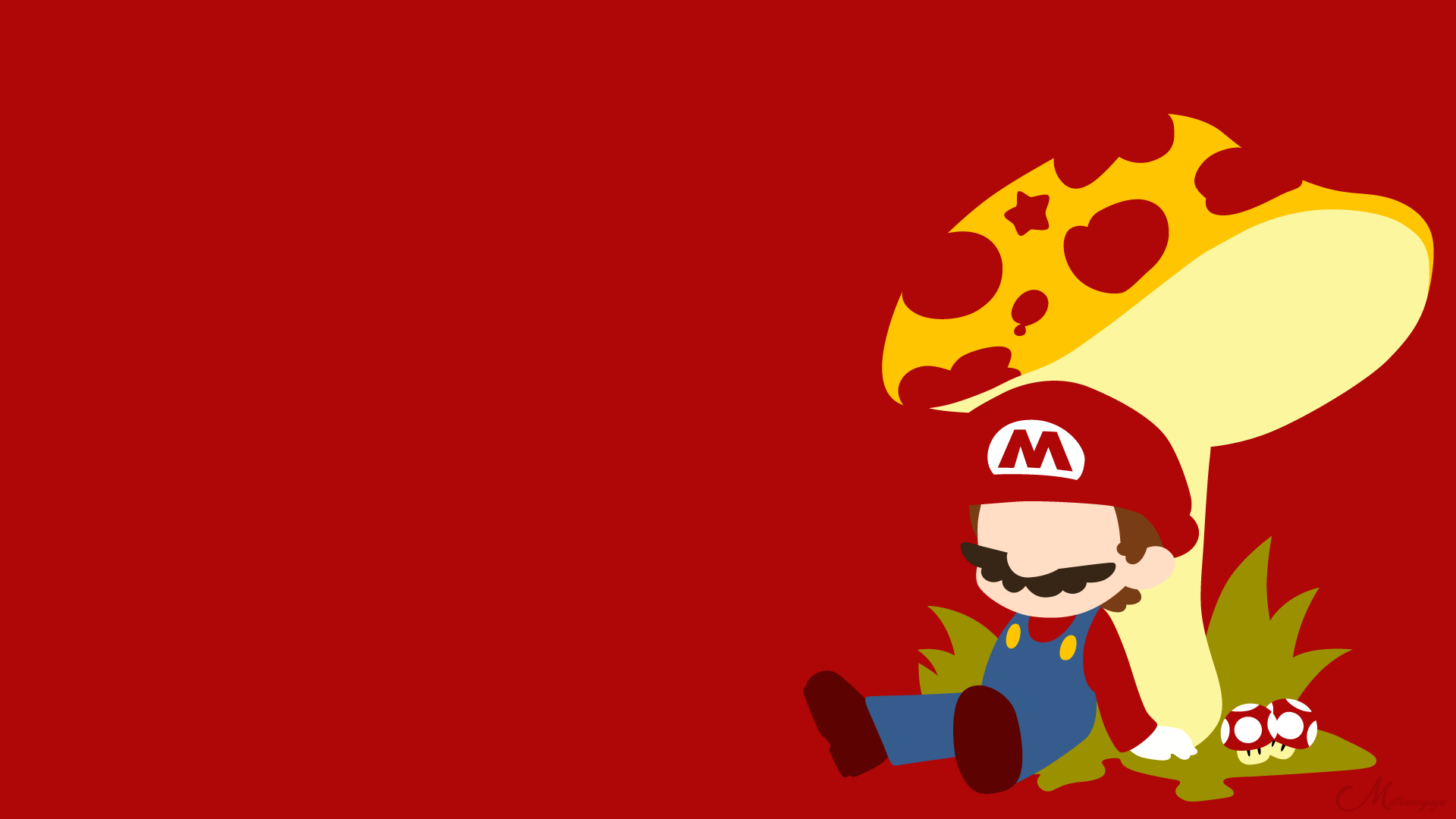 Download Video Game Mario HD Wallpaper by matsumayu