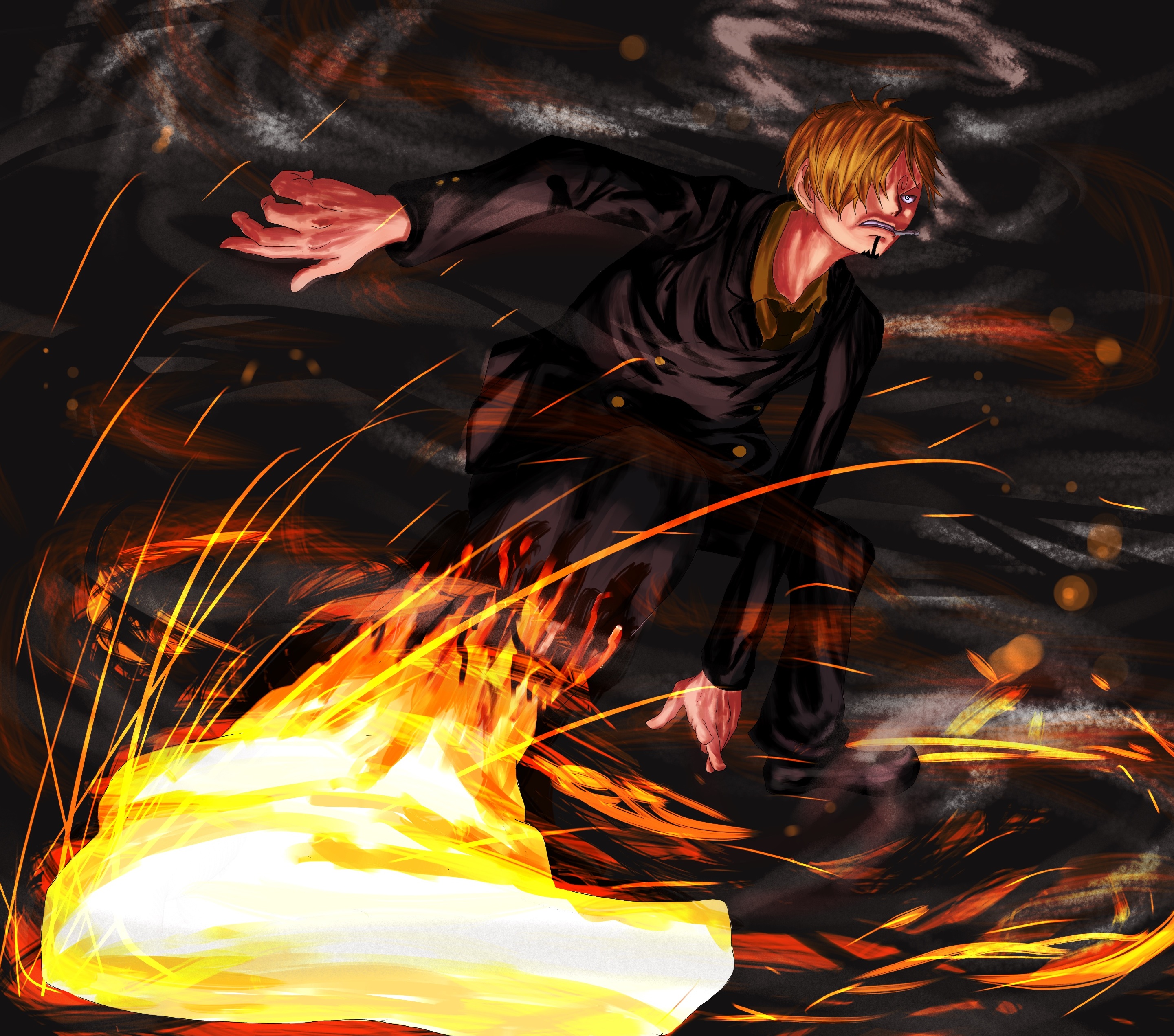 Download Sanji (One Piece) Anime One Piece HD Wallpaper by beef