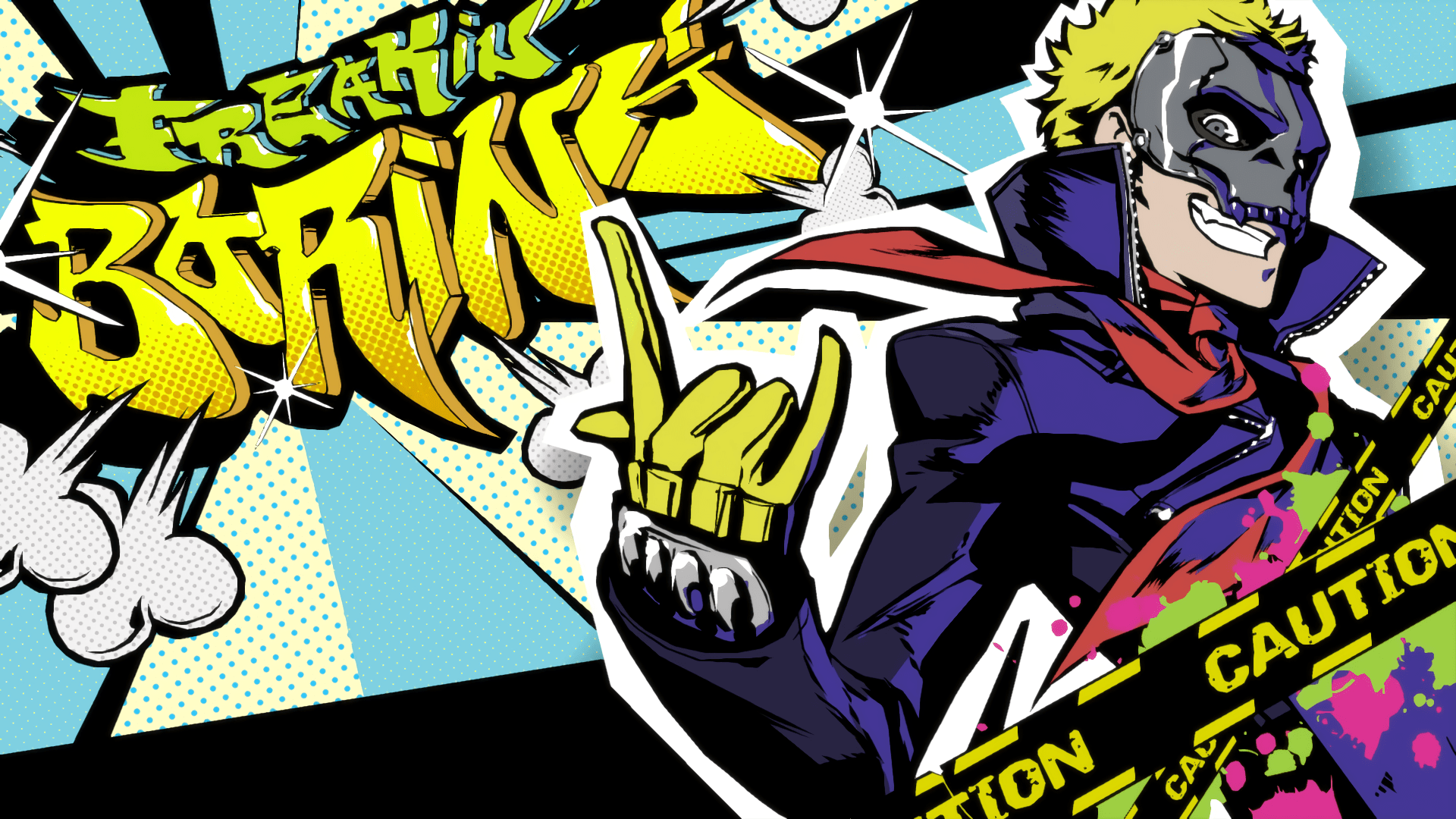 P5 Ryuji 'Skull' Sakamoto (Clean) HD Wallpaper