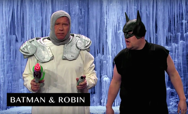 Chill Out and Watch Schwarzenegger Reenact His Iconic Film Roles IFC