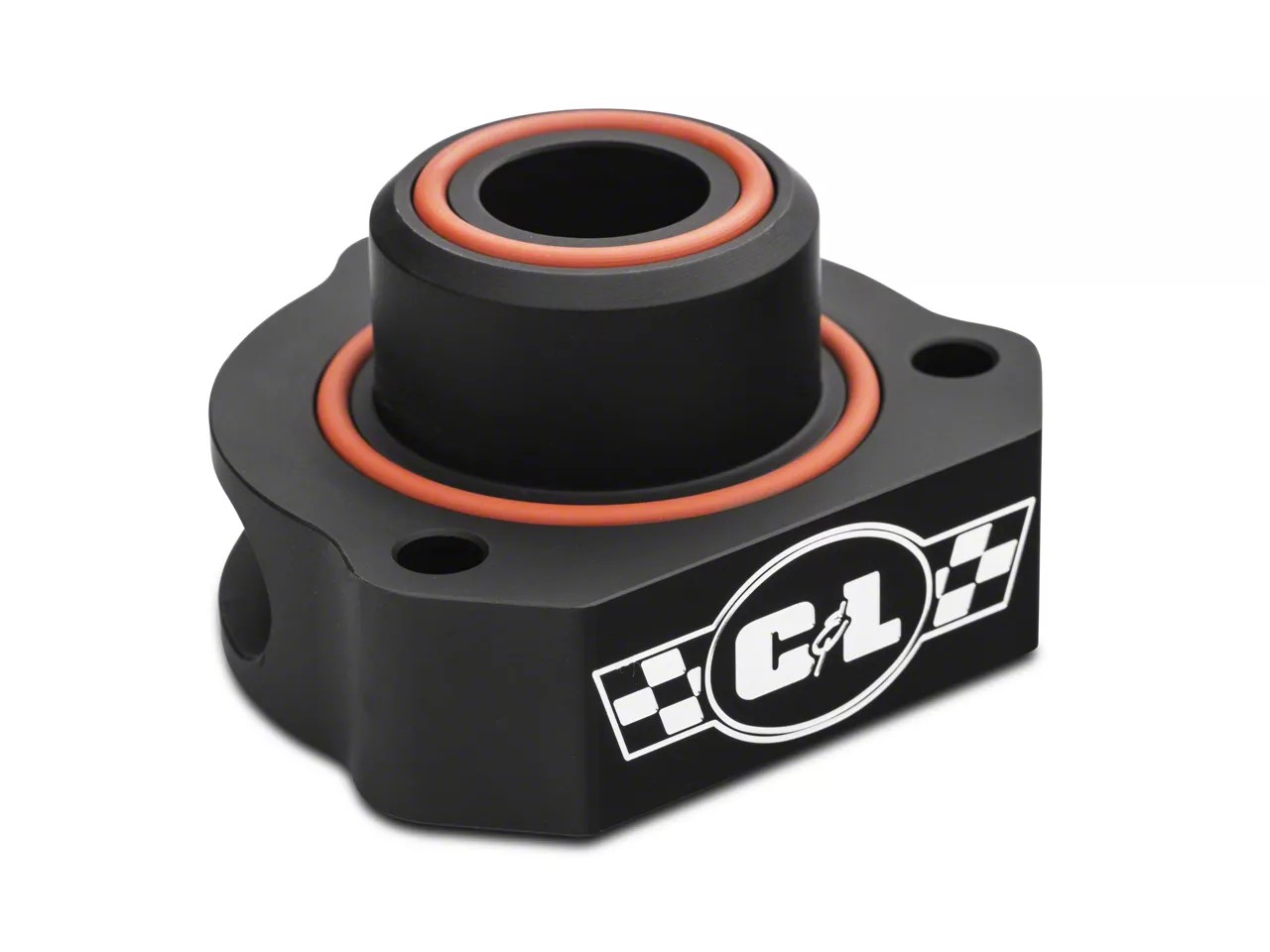C&L Mustang Bypass Valve Adapter; Black 389869 (1523 Mustang EcoBoost