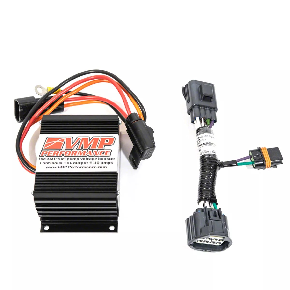 VMP Performance Mustang Fuel Pump Voltage Booster; Plug and Play VMP