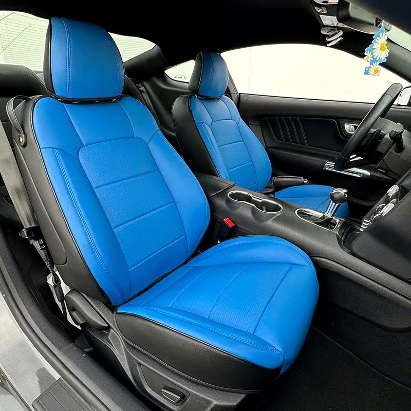 Kustom Interiors Mustang Premium Artificial Leather Front and Rear Seat