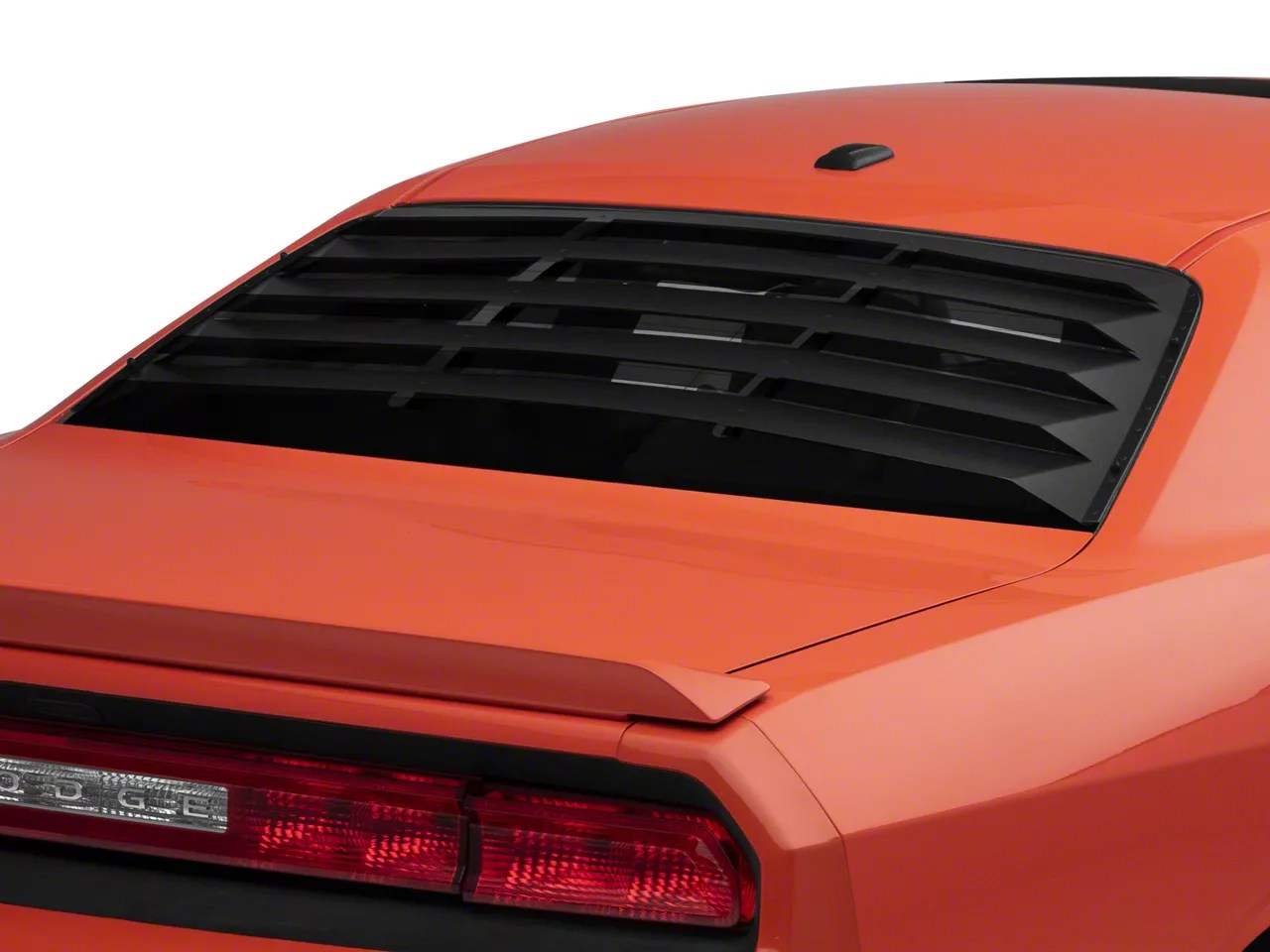 Challenger Rear Window Louvers; Aluminum (0823 Challenger) Free Shipping