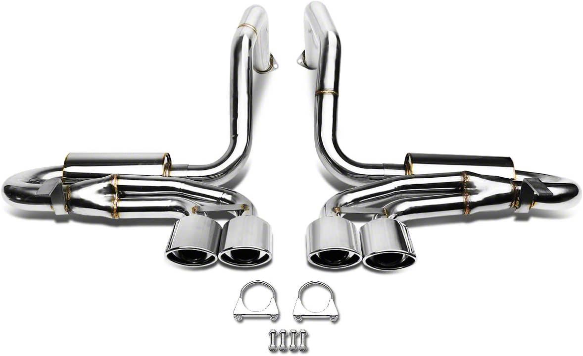 Corvette CatBack Exhaust System with Polished Tips (9704 Corvette C5