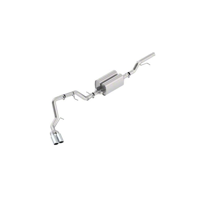 GM Yukon Performance Single Exhaust System with Chrome Tips; Side Exit 19431799 (2123 5.3L