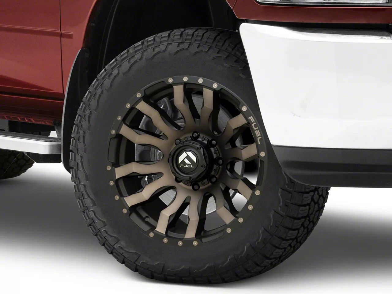 Fuel Wheels RAM 2500 Blitz Matte Black Double Dark Tint 8Lug Wheel; 20x9; 1mm Offset