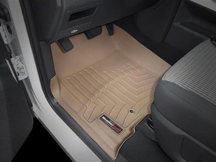 Weathertech RAM DigitalFit Front Floor Liner Over the Hump Tan