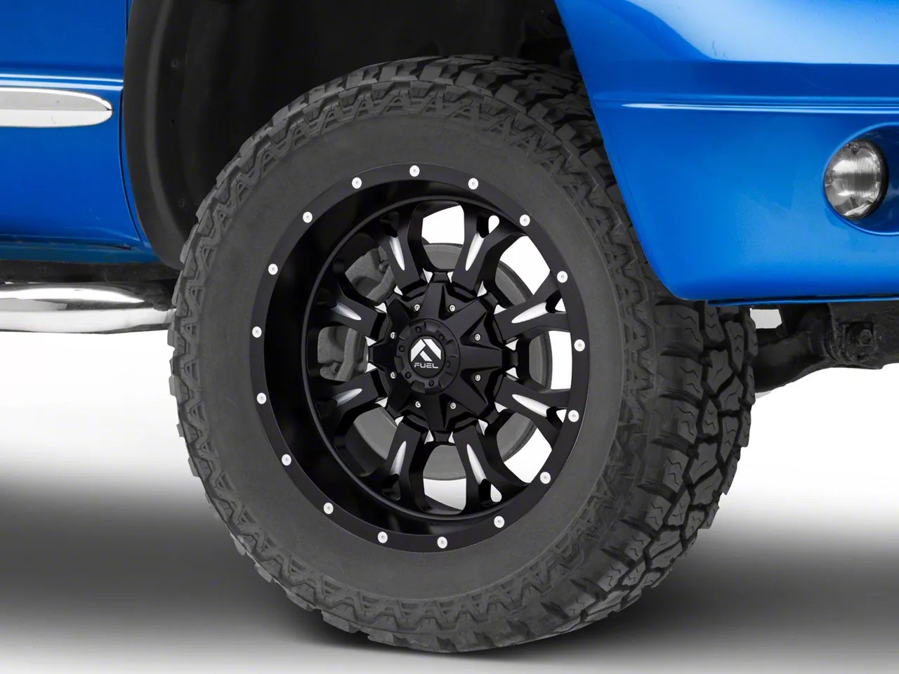 Fuel Wheels RAM 1500 Krank Matte Black Milled 8Lug Wheel; 20x10; 12mm