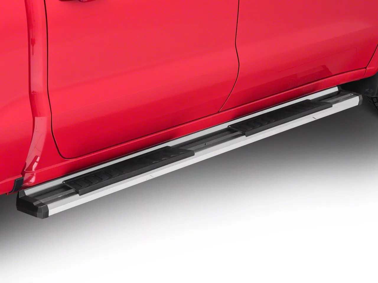 Barricade Silverado 1500 S6 Running Boards; Stainless Steel S112209 (19