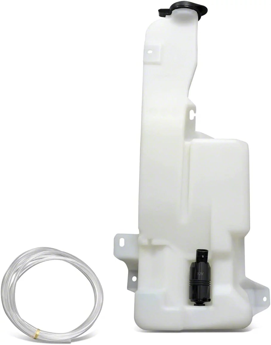 Silverado 1500 Windshield Washer Reservoir Tank Bottle with and Fluid