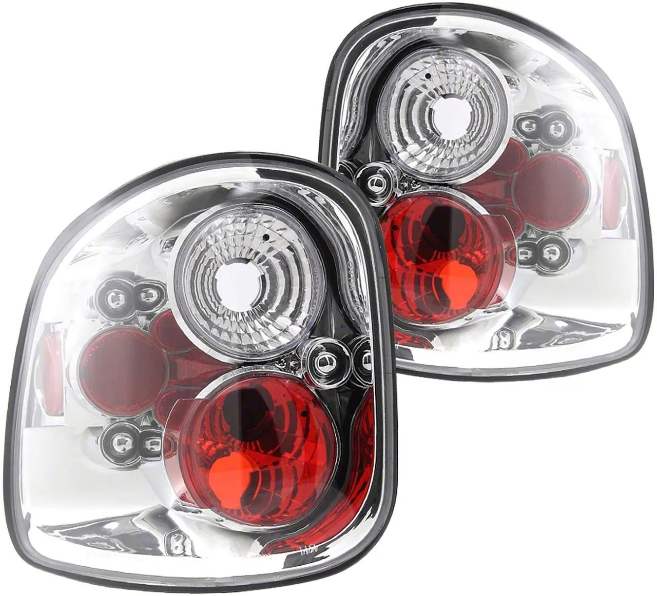 F-150 LED Tail Lights; Chrome (97-03 F-150 Flareside; 01-03 F-150