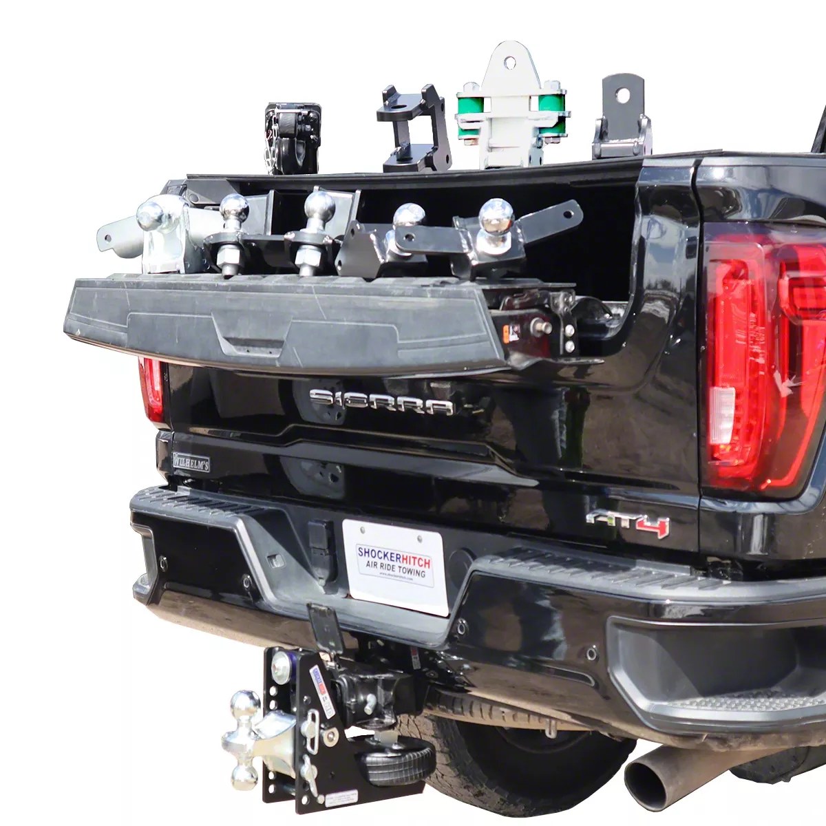 Shocker Hitch RAM 2500 Adjustable Drop Ball Mount Attachment with 2