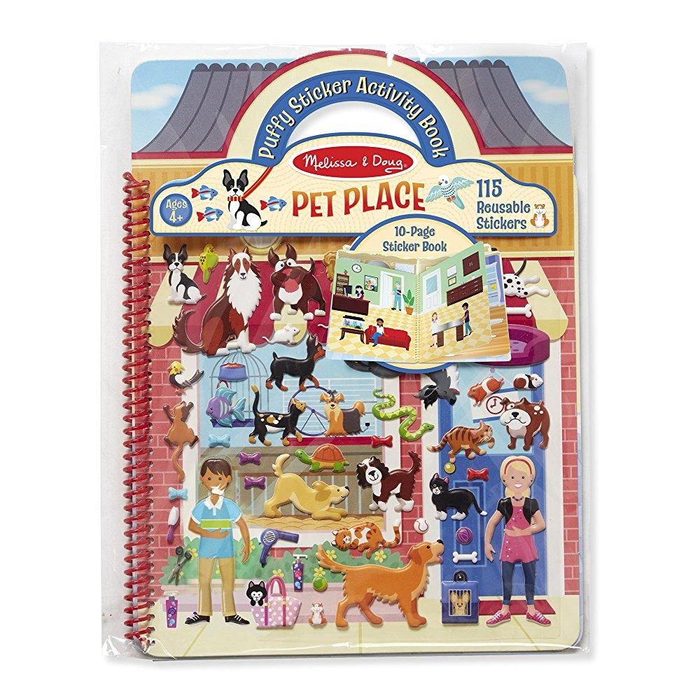 Melissa & Doug Melissa and Doug Pet Shop Puffy Sticker Set With 115