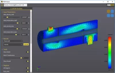 How to Build Reduced Order Models of CFD Simulations Ansys