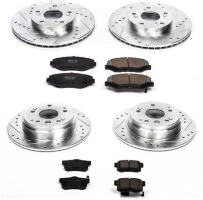 2010-2011 Honda Element Brake Disc And Pad Kit Powerstop Honda Brake