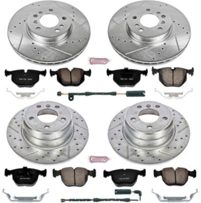 2000-2006 Bmw X5 Brake Disc And Pad Kit Powerstop Bmw Brake Disc And