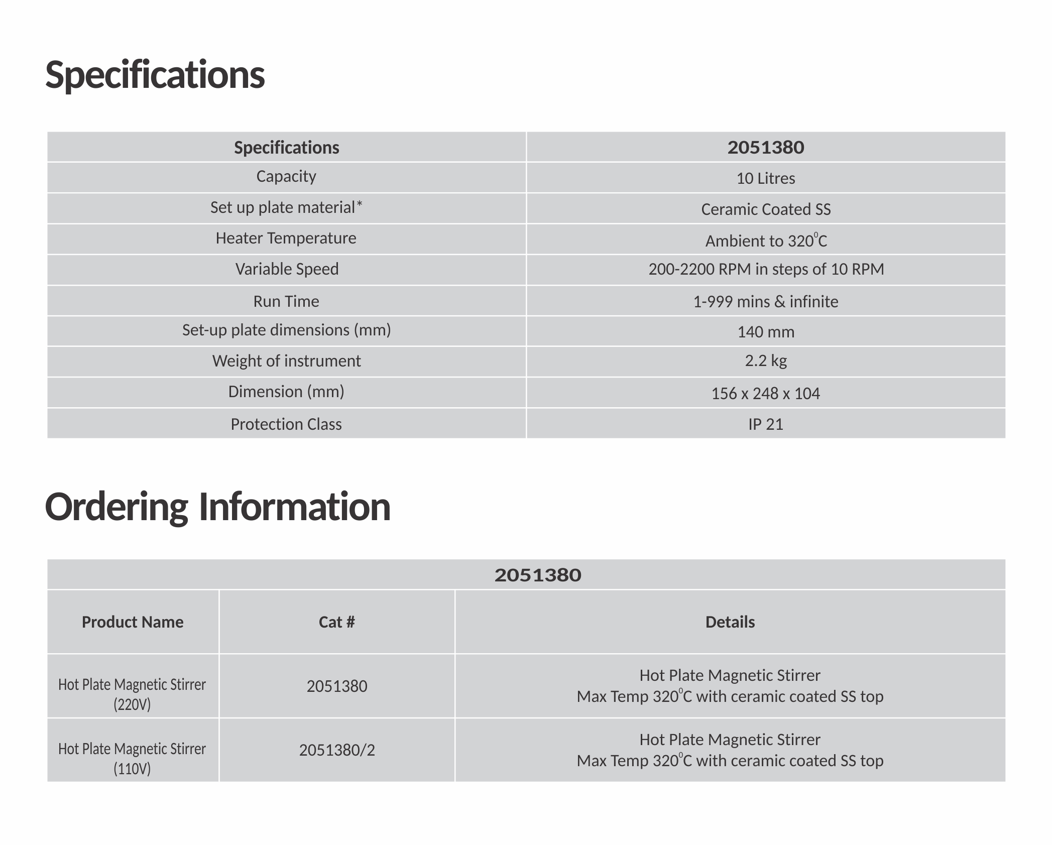 Hot Plate Stirrer Digital Arihantlab