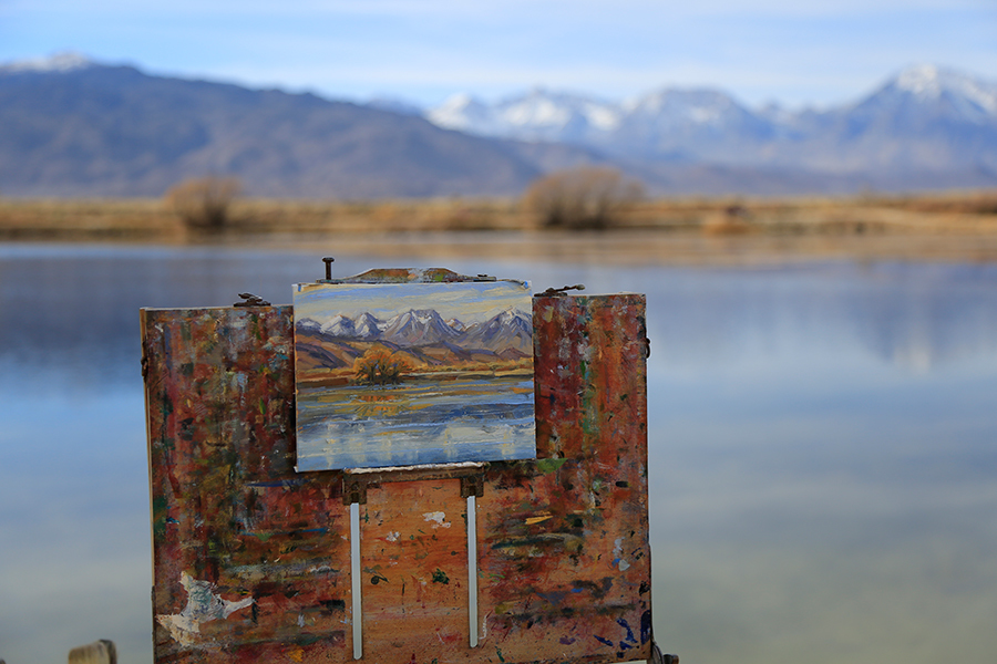 Esther J. Williams Work Zoom Buckley Pond Eastern Sierra