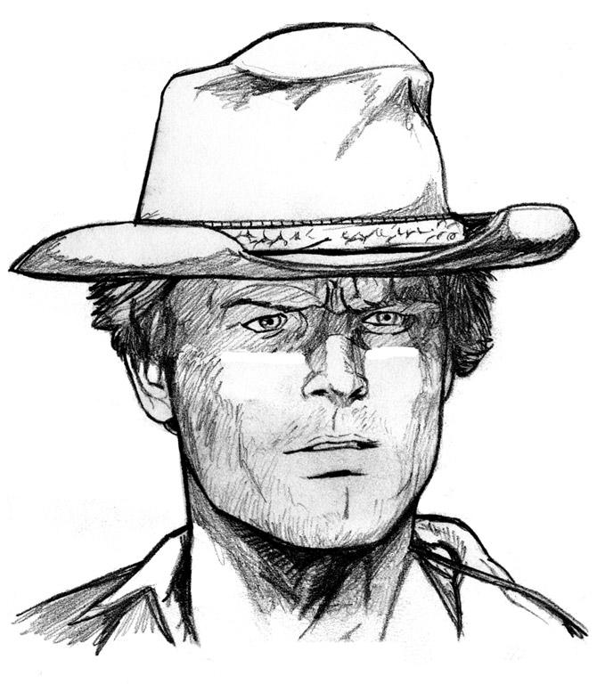 Terence Hill (Nobody, Trinity) by Julio MolinaMuscara