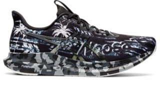 Men's NOOSA TRI 14 Black/Pure Silver Running Shoes ASICS