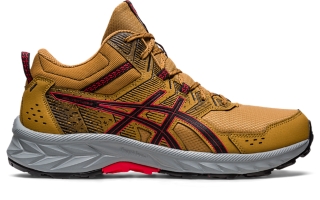 GELVENTURE 9 MT Men Tan Presidio/Electric Red Men's Trail Running Shoes ASICS United States