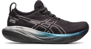 GELNIMBUS 25 PLATINUM Men Black/Pure Silver Men's Running Shoes ASICS United States