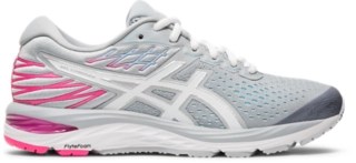 Women's Gel-Cumulus 21 | Piedmont Grey/ White | Running Shoes | Asics