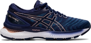 Women's Gel-Nimbus 22 | Grey Floss/Peacoat | Running Shoes | Asics