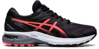 Women's GT2000 8 Black/Sunrise Red Running ASICS Outlet