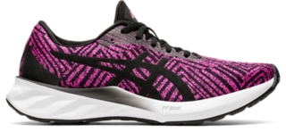 ROADBLAST Women Pink Glo/Black Women's Running Shoes ASICS