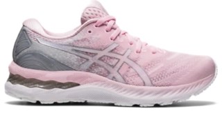 Women's GELNIMBUS 23 Pink Salt/Pure Silver Running Shoes ASICS