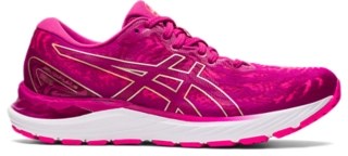Women's GELCUMULUS 23 Fuchsia Red/Champagne Running Shoes ASICS
