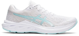 Women's DYNABLAST 2 White/Clear Blue Running Shoes ASICS
