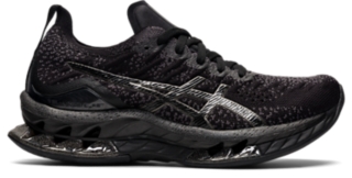 Women's GELKINSEI BLAST Black/Black Running Shoes ASICS