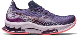 GELKINSEI BLAST Women Dusty Purple/Papaya Women's Running Shoes