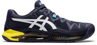 GELResolution 8 Men Indigo Fog/White Men's Tennis Shoes ASICS