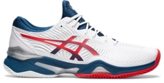 Men's Court Ff 2 Clay | White/Mako Blue | Tennis Shoes | Asics