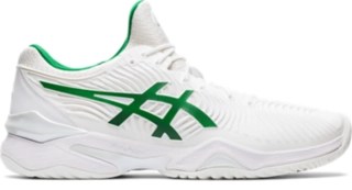 COURT FF NOVAK Men White/Green Men's Tennis Shoes ASICS United