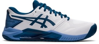 Men's GELCHALLENGER 13 White/Light Indigo Tennis Shoes ASICS