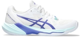 White Volleyball Shoes ASICS