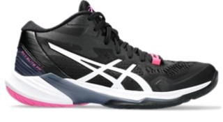 Women's SKY ELITE FF MT 2 Black/White Volleyball Shoes ASICS
