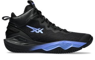 NOVA SURGE 2 Men Black/Sapphire Mens Basketball Shoes ASICS