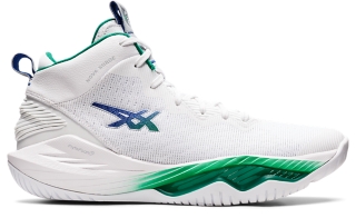 NOVA SURGE 2 WHITE/KALE メンズ バスケットボール シューズ【ASICS公式】