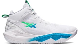 NOVA SURGE 2 WHITE/ISLAND BLUE メンズ バスケットボール シューズ【ASICS公式】